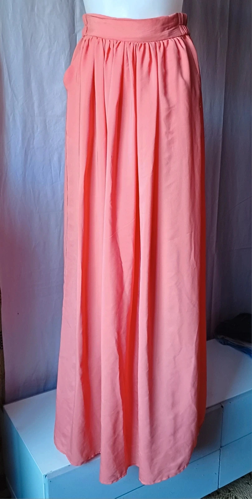 Falda larga vestido bustierTalla S Mango – photo 19